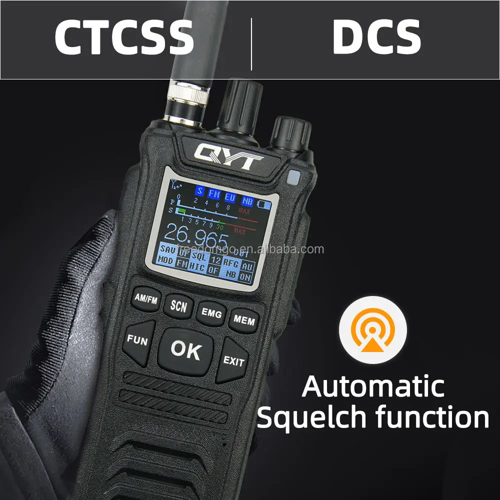 QYT CB-58 CB Wireless Intercom New Two Way Radio 10 Meters AM FM Radio  Hand-held Walkie-talkie Outdoor IPX-1 26.965-27.405mhz 4W| Alibaba\.com