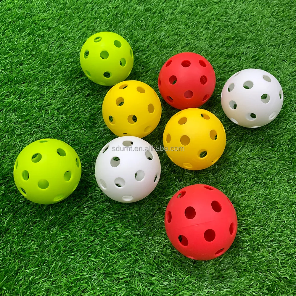 Super Soft Eva Pickleball 26-hole 72mm Pickball For Outdoor Sports For ...