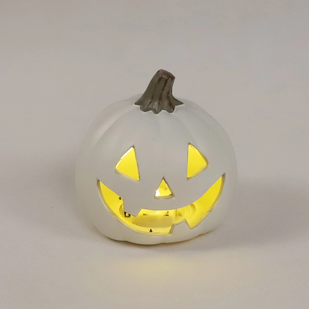 Halloween Lighting PP Material Pumpkin Wholesale Decorative White Halloween Festival Standing Pumpkins