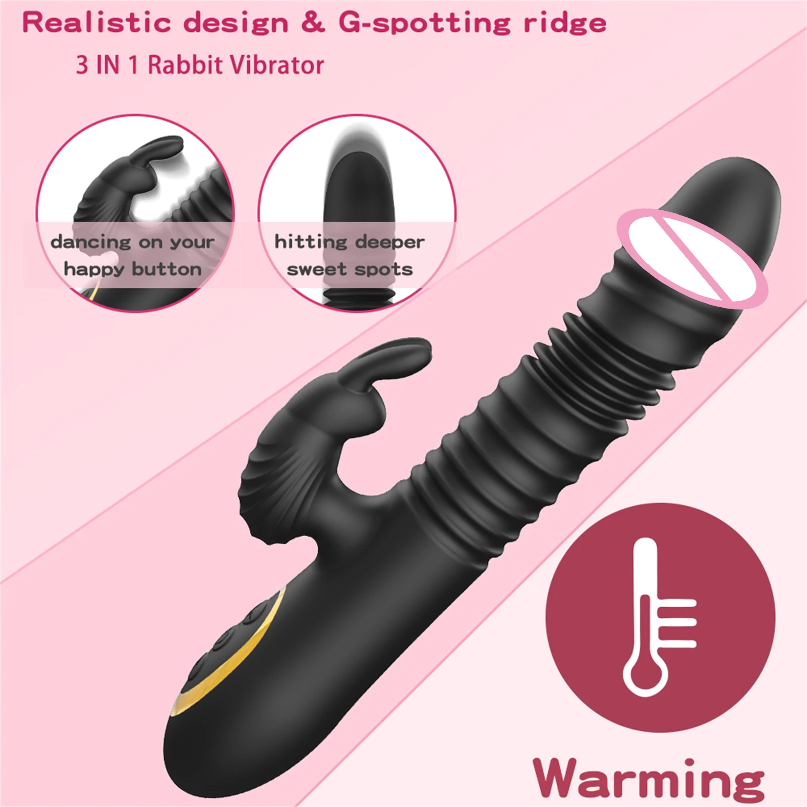 giant rabbit sex toy About | Velvet Thruster main image 1
