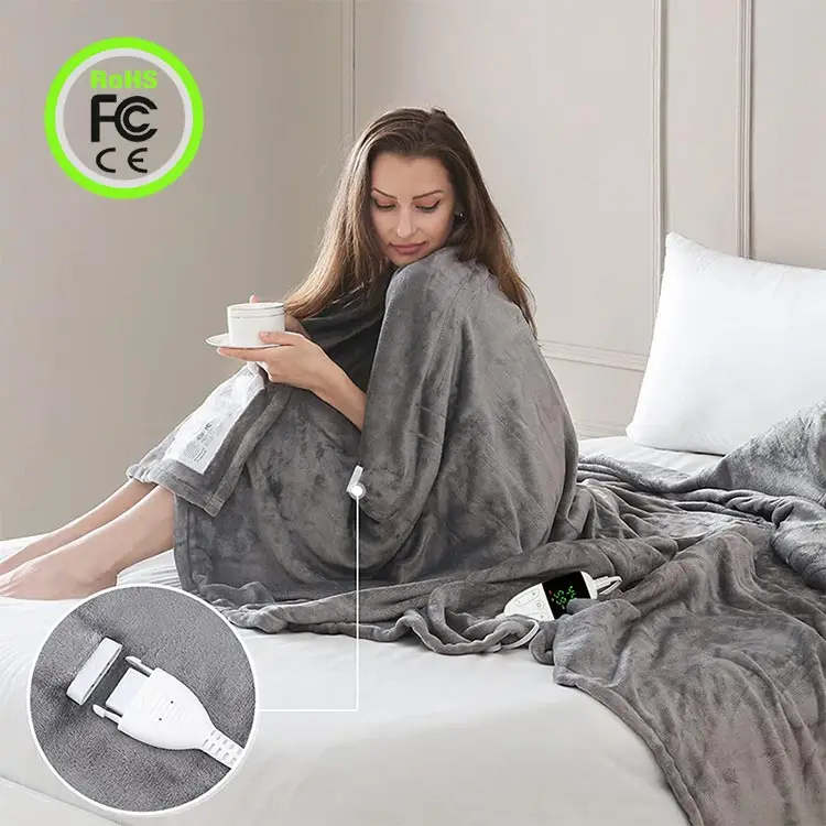 fleece electric blanket double