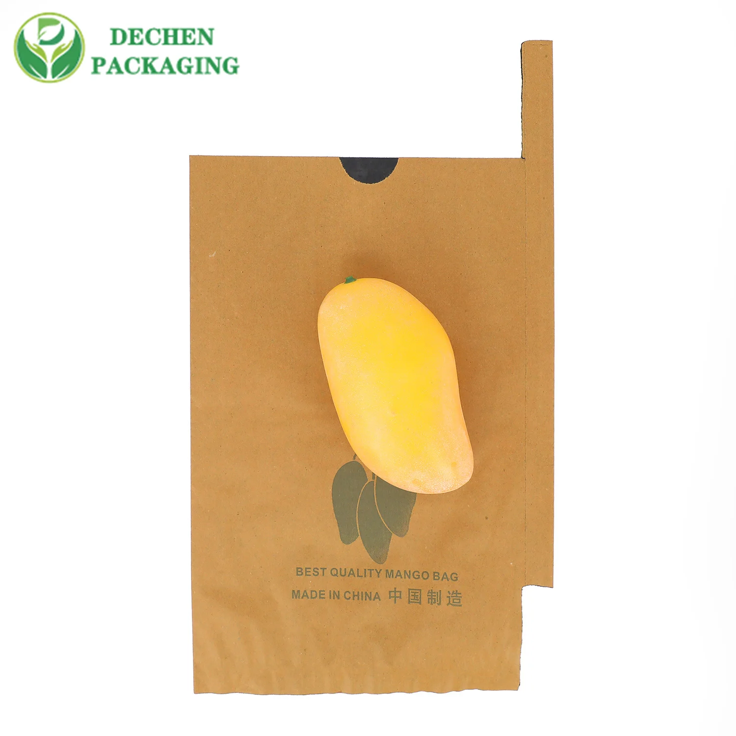 Fruits Brown Mango Protection Packing Fruit Use And Accept Custom Order Paper Bag Printing