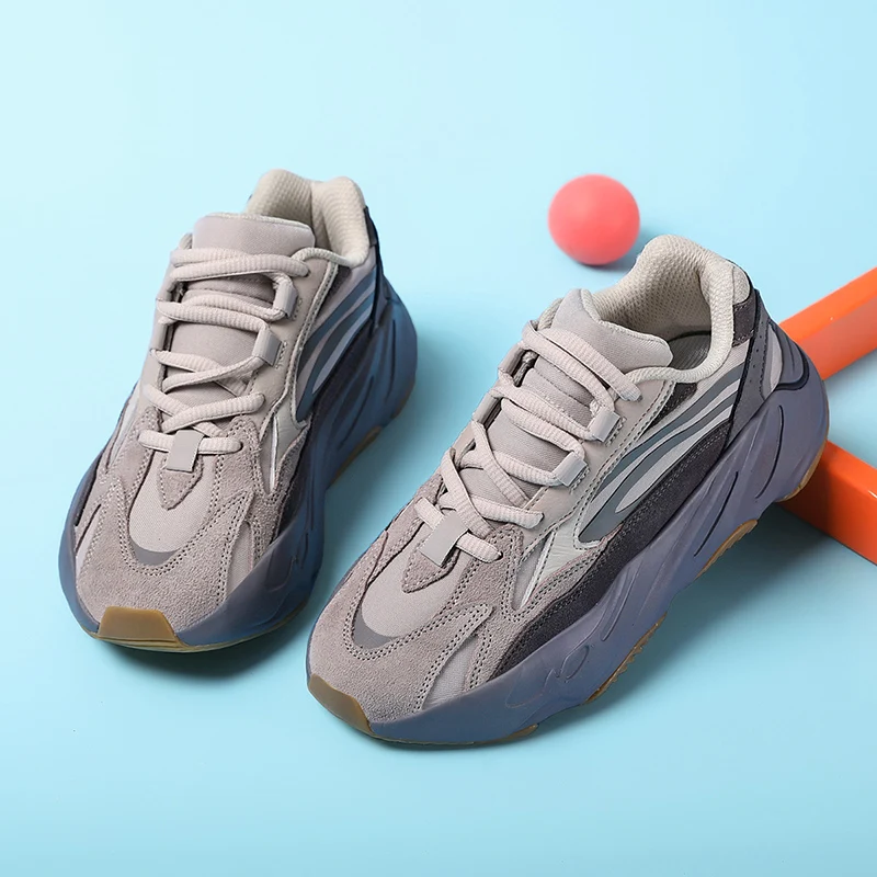 Новинка 2021, кроссовки Yeezy из пенопласта, детская спортивная обувь оригинального качества с логотипом на заказ Yeezy 700