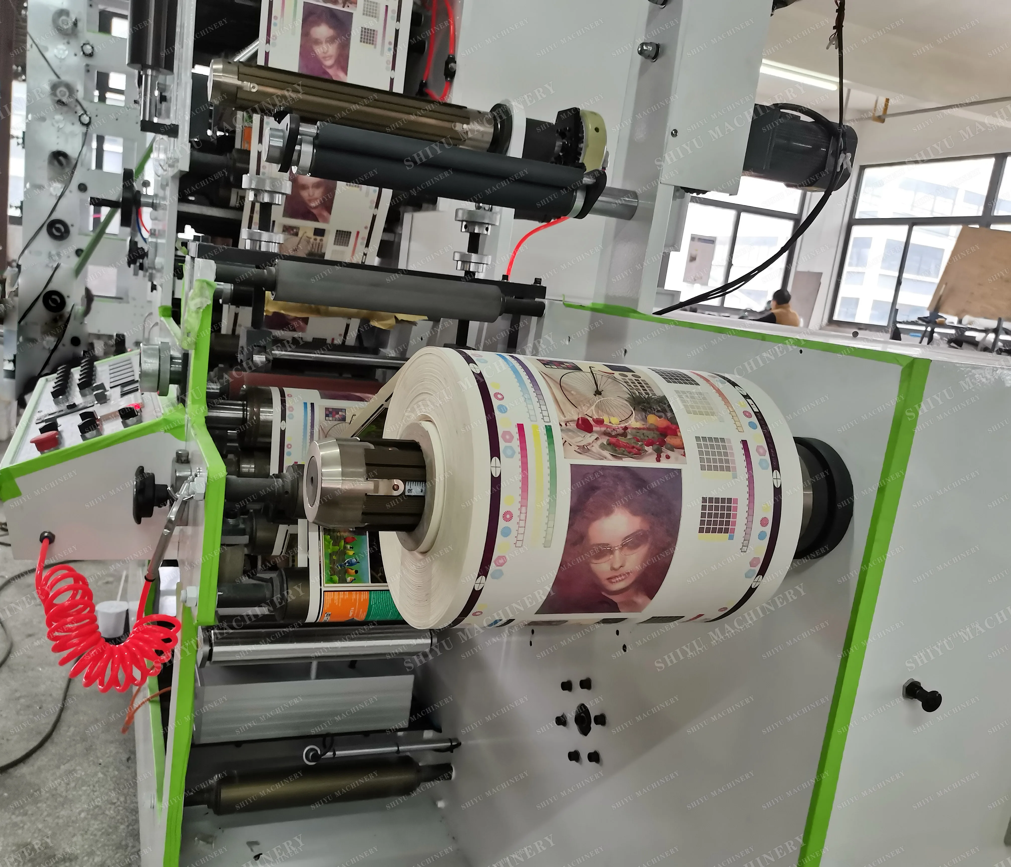 Roll To Roll Digital Label Printing Machine Paper Bag Paper Cup Rolling ...