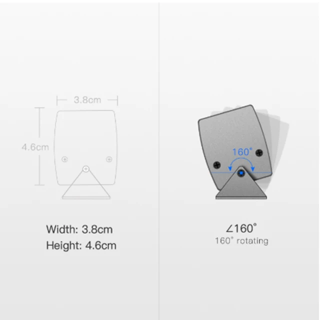 
Светодиодная настенная мойка 10 Вт CR85 2700K ~ 5000K 10 головок настенная мойка из нержавеющей стали 