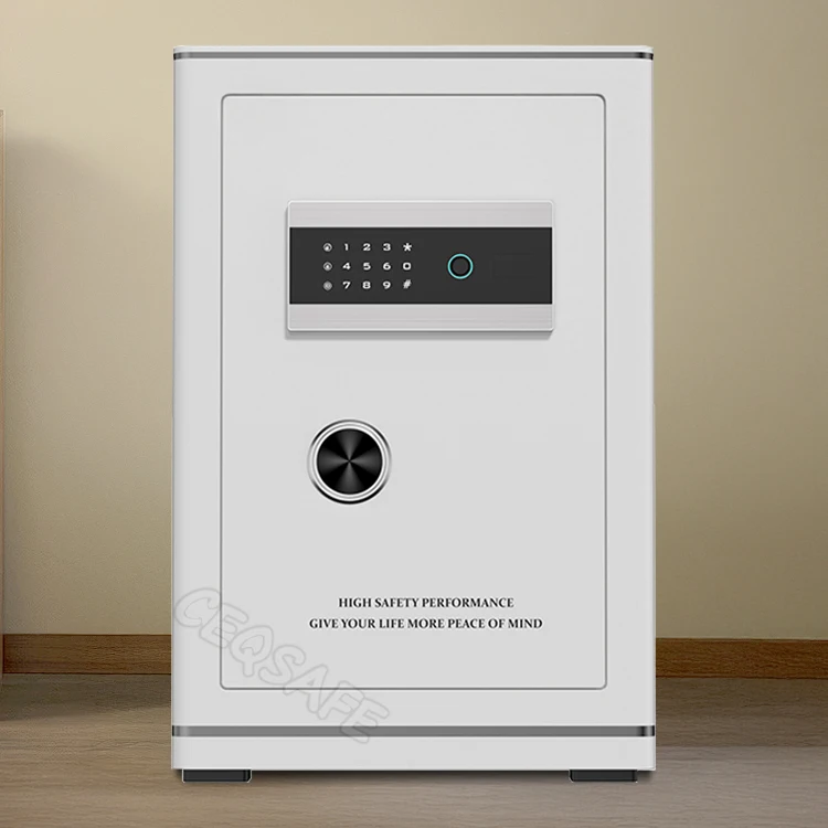 CEQSAFE Home Fingerprint Electronic Digital Lock Deposit Box Wholesale Safe Access with Face Recognition TUYA APP Safe Box manufacture