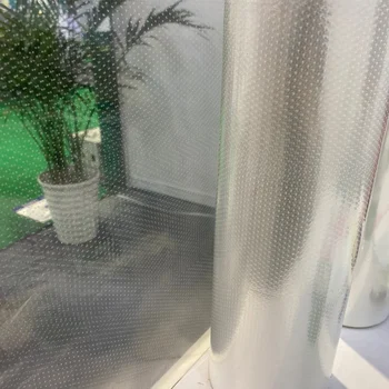 Food Grade 19mic 550mm Width POF Shrink Film with Hot Perforation Soft and Moisture Proof for Packing Vegetables Eggs Breads