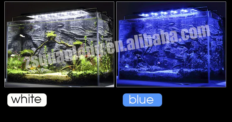 Quanlong Wrgb Fish tank Light Reef Aquarium Lamp Aquarium Led Planted Light for Coral Reef Light