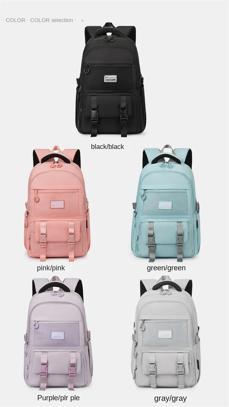 Hot selling women's backpack notebook backpack large capacity notebook backpack business travel bag