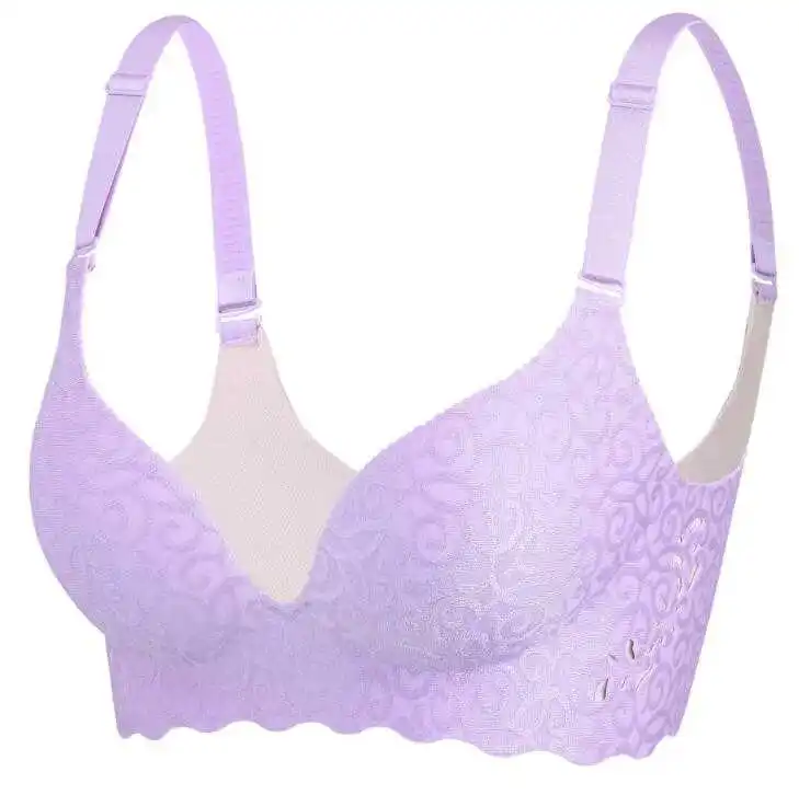 Ropa Interior De Sujetador Directo De Fábrica Para Mujer,Ropa Interior De  Talla Grande Sin Rastro,Venta Al Por Mayor - Buy Ropa Interior Jacquard  Sexy De Talla Grande Con Escote En V Profundo