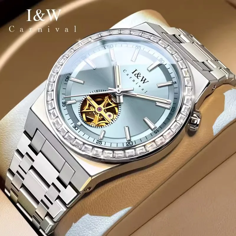 Carnival I&W Sport Automatic Watch - Waterproof & Luminous