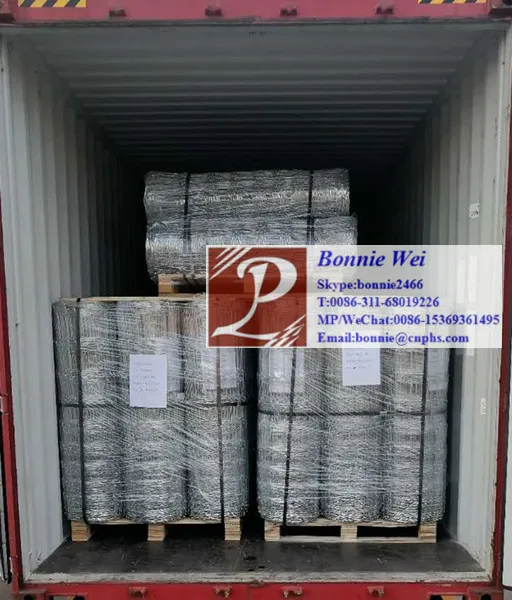 90cm Length 200m Rolls Galvanized Hinge Jointed Grassland Field Fence