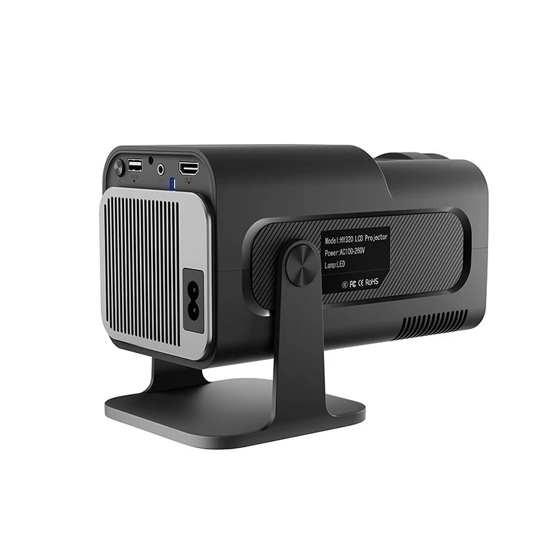 HY320 Mini LED Projector - Portable 720P Smart Projector