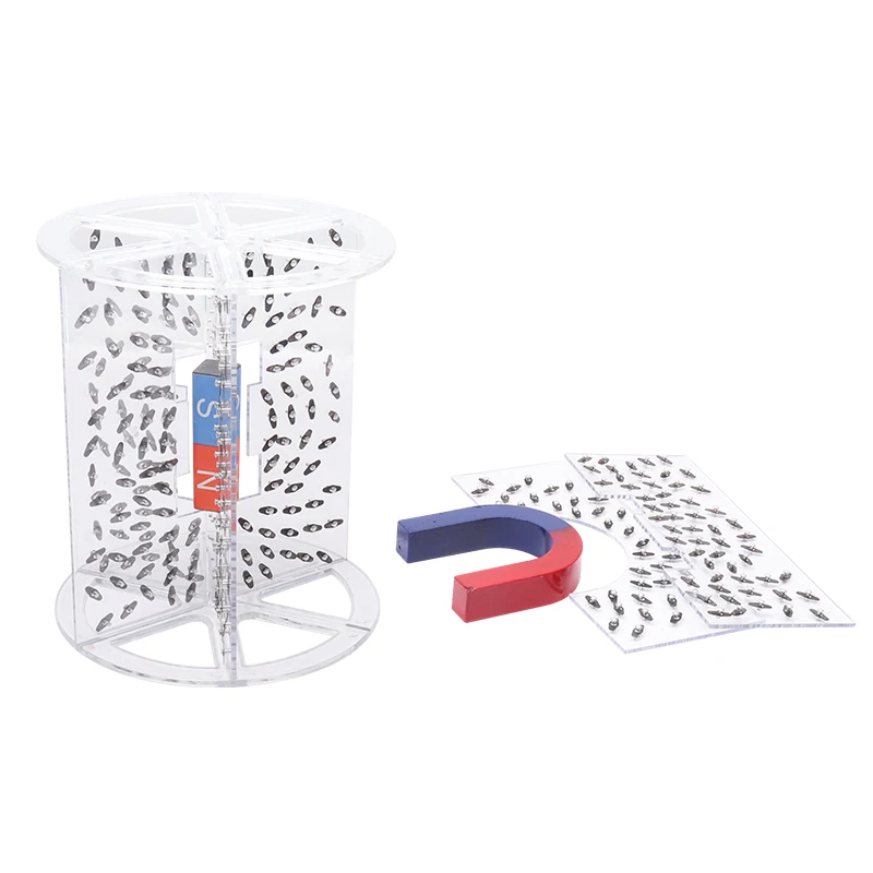 Kit Magnético Educativo Con Agujas Y Campo Magnético – Modelo Molecular Para Estudiantes De Secundaria, Herramienta Didáctica De Física