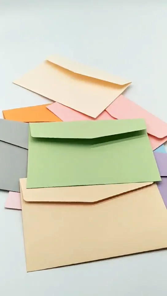 In Stock Wholesale C6 16x11cm Color Paper Envelope For Cards Buy C6