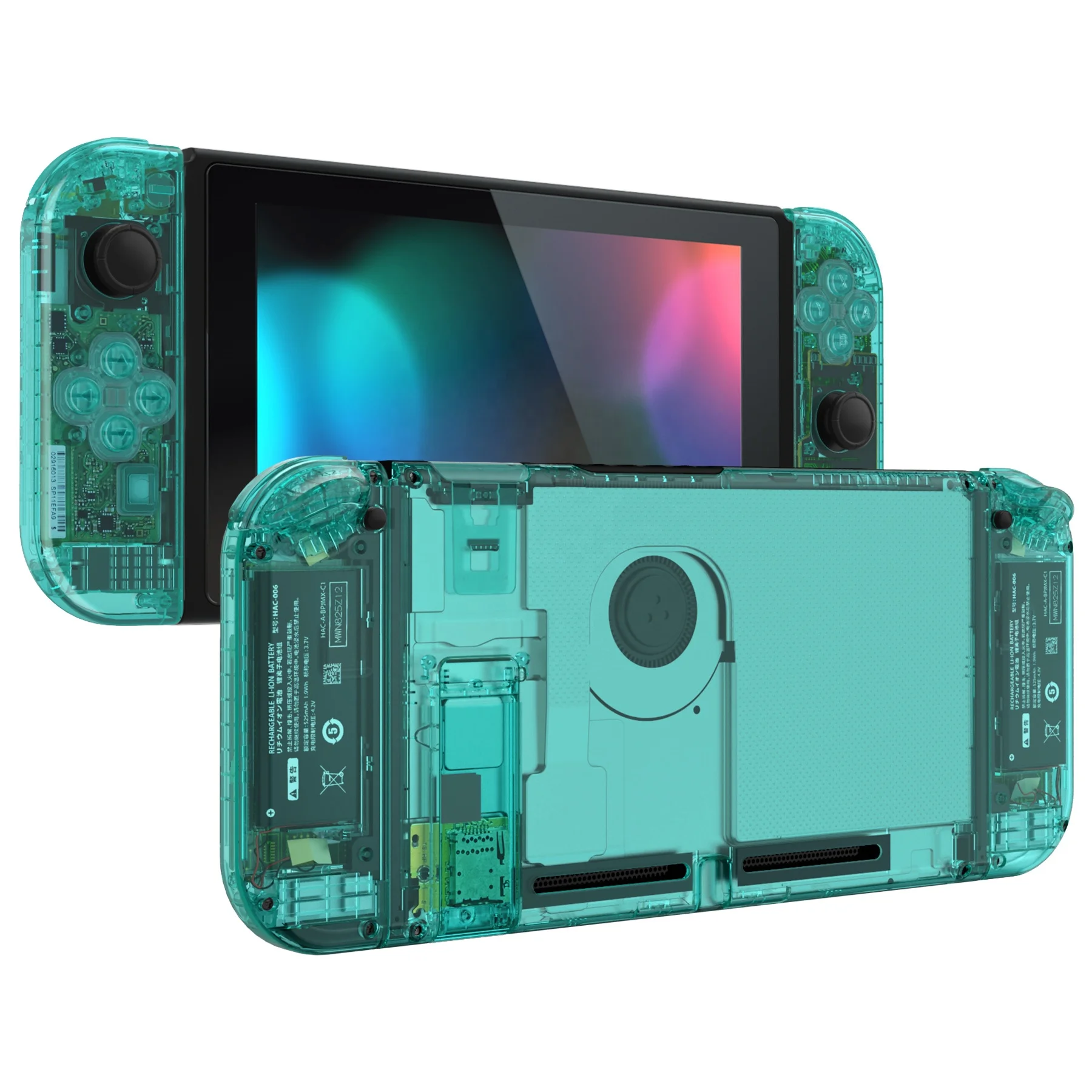 Premium Clear Emerald Green Hard Shell for Nintendo Switch