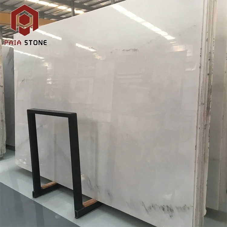 product china manufacturer high quality  milky mugla white marble slabs for  sitting room wall tile family room floor tile-3
