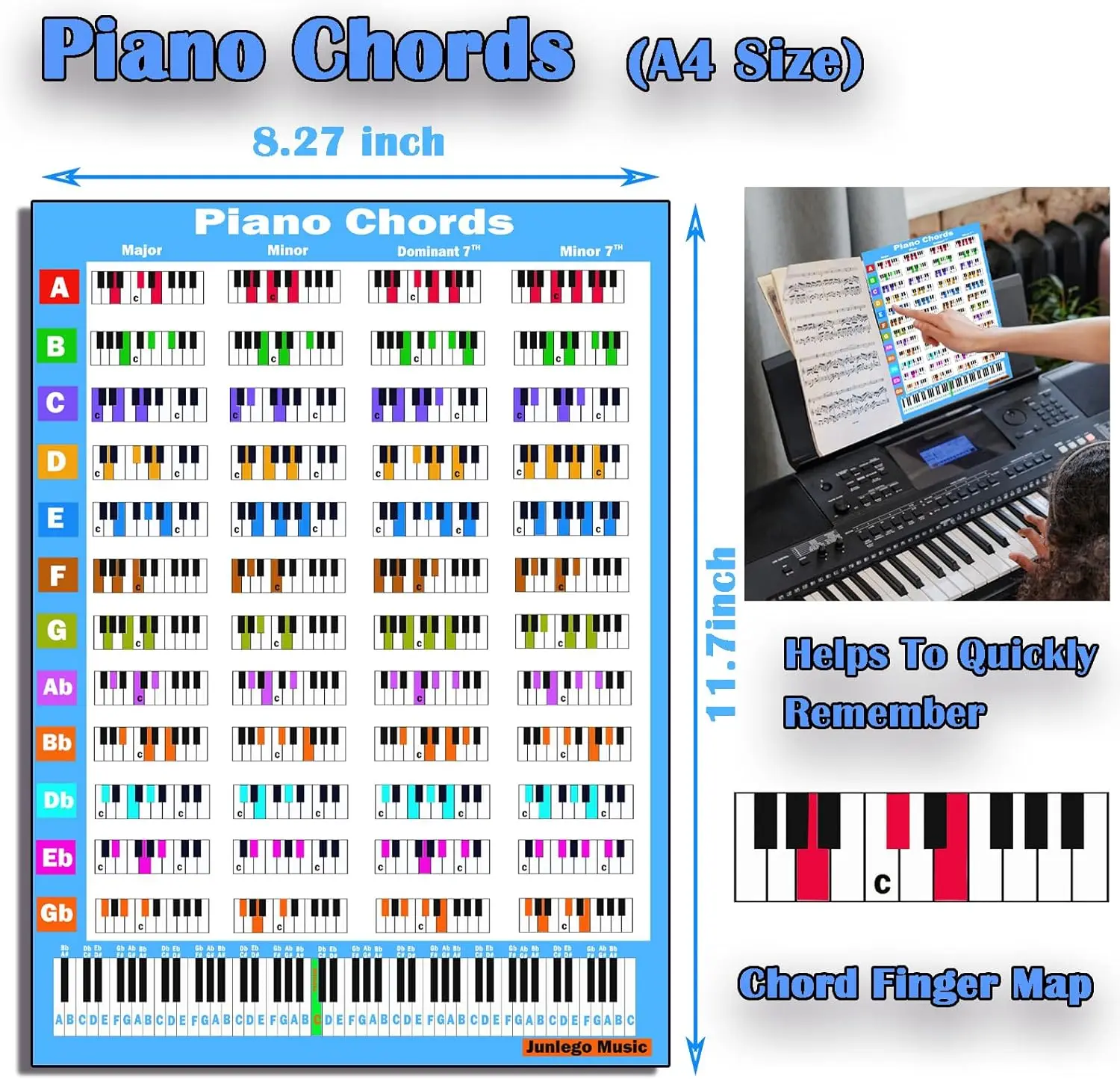 Apprendimento Musica Silicone - 88 Tasti Per Principianti - 2