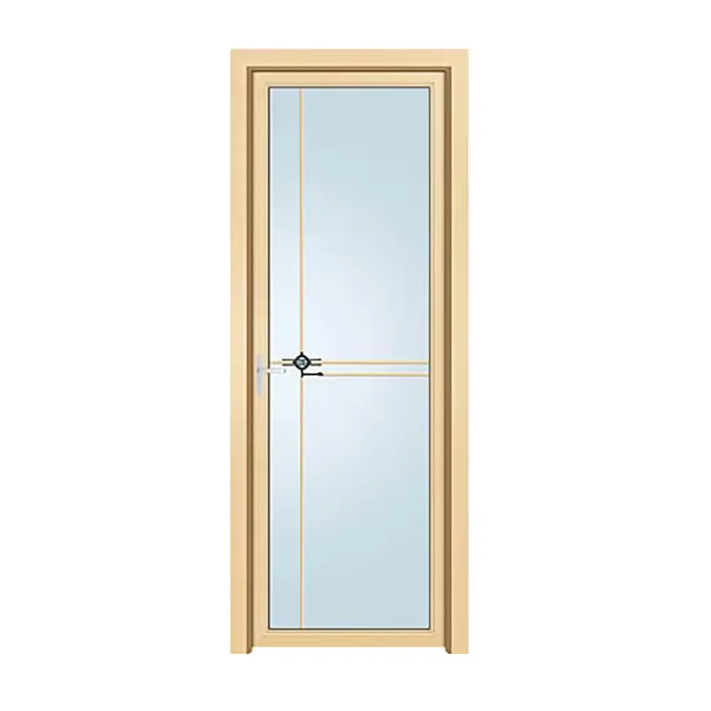 Wholesale Price Factory Direct Unique Wholesale Waterproof Door Hot Sales Villa Security Door Aluminum Frame Glass Door