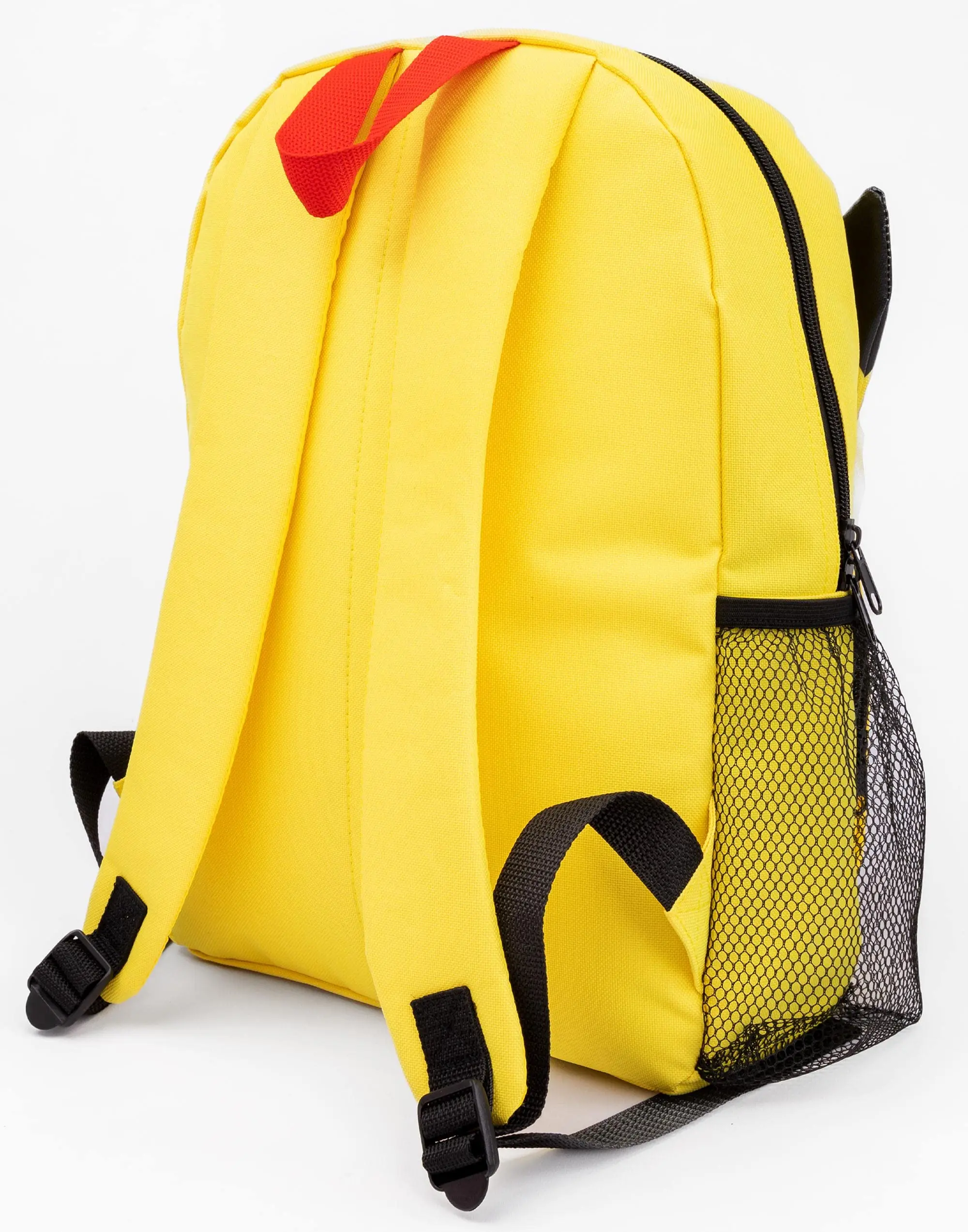 Factory OEM Durable Polyester 4 Piece Lunch Box Water Bottle Pencil Case Set Yellow Poke-mon Pikachu Backpack Set