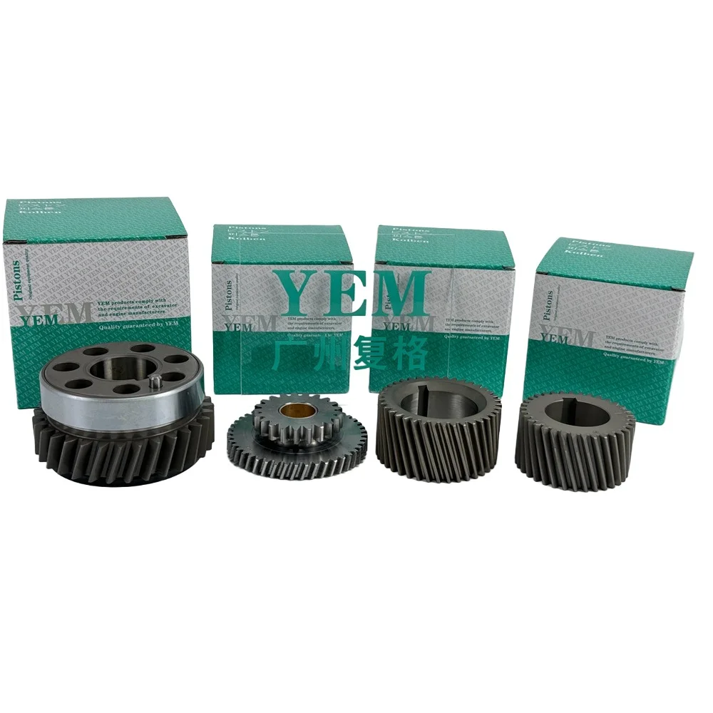 For Liebherr R934B R934C R944B R944C Crankshaft Gear Diesel Engine Parts