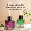 Gradient green bottle gardenia