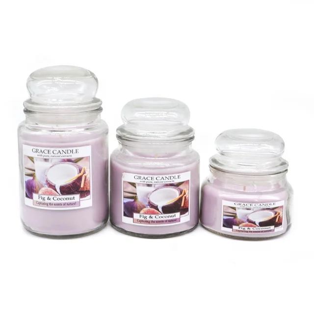 Different Sizes Scented Yankee Style Candles in Bulk