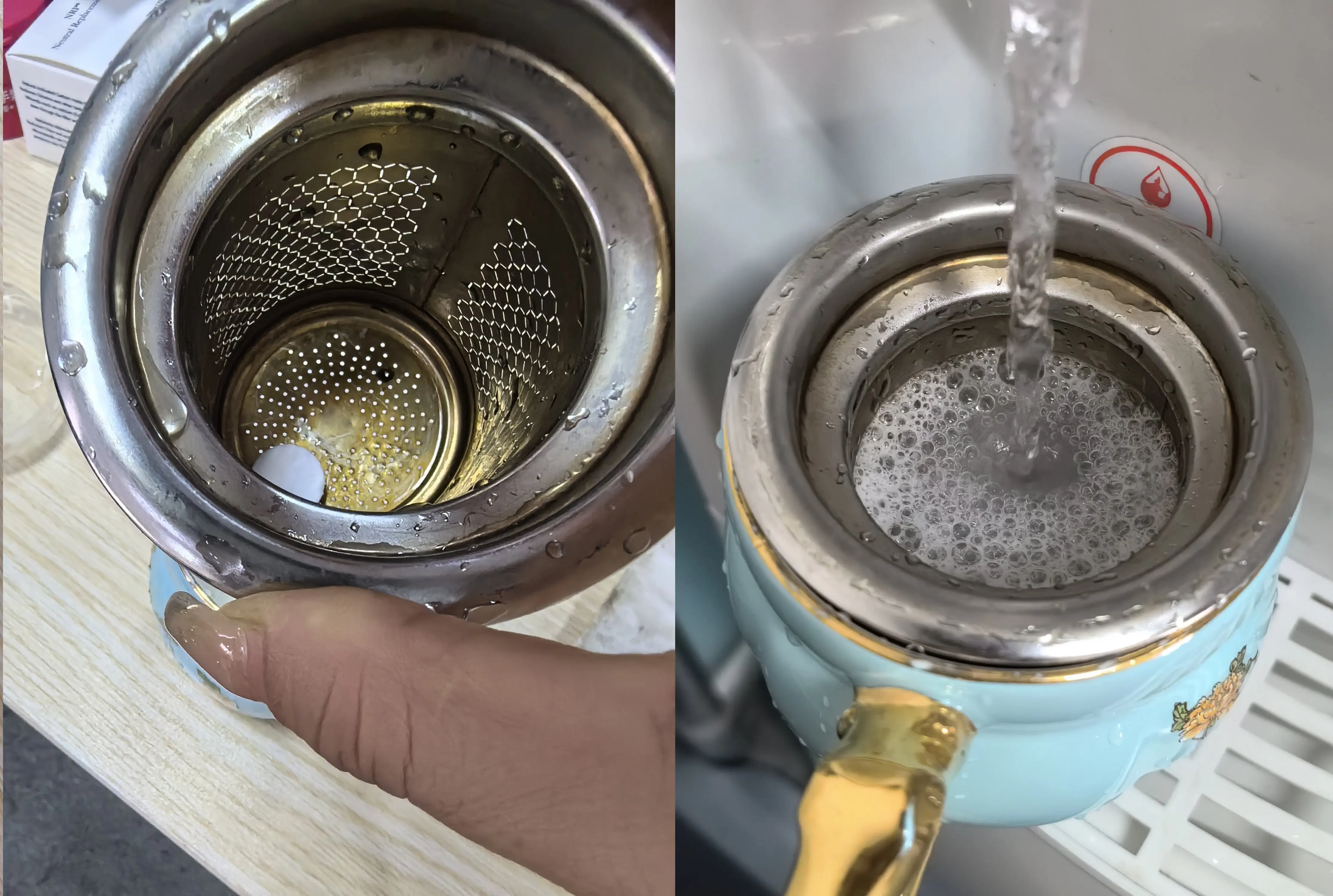 Water Bottle Cleaner And Teapot Tea Cleaner Remove Stains Cleaning