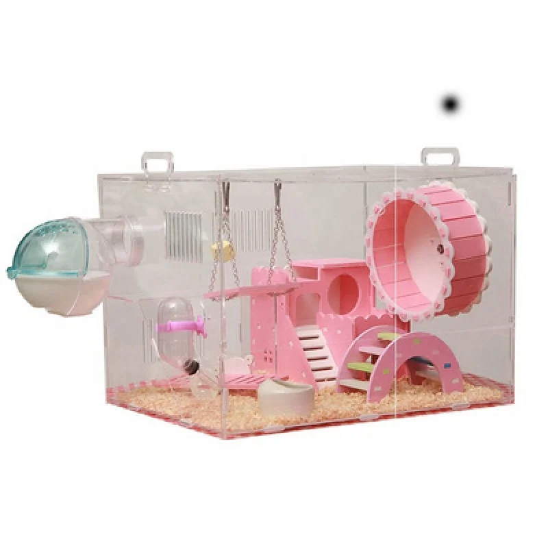 custom acrylic hamster cage