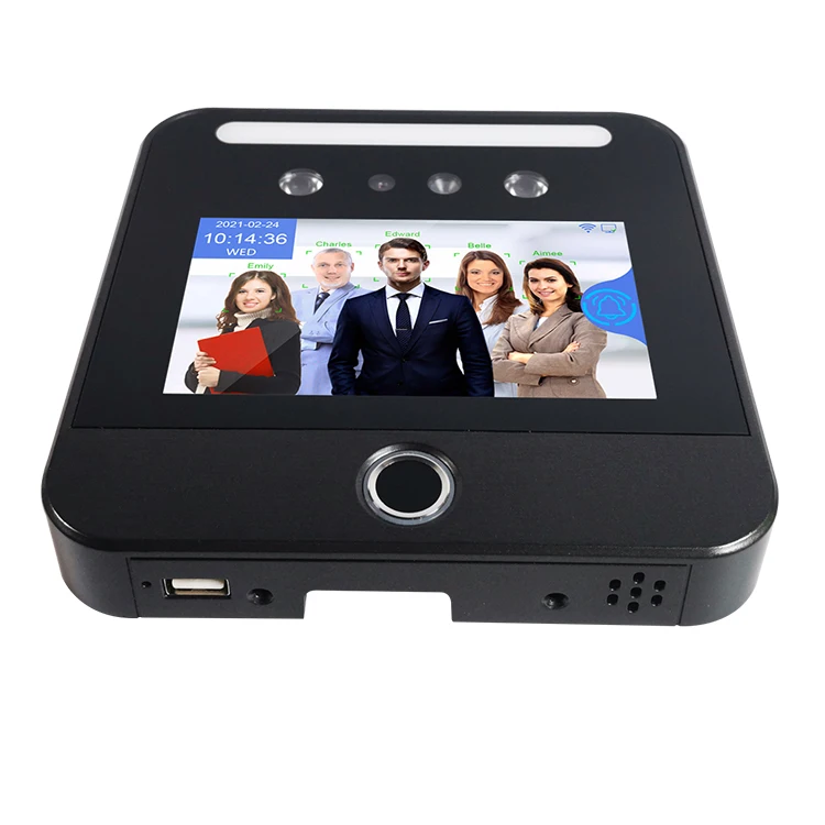 Smart Cloud SDK Backup Battery Face Recognition Attendance Machine Access Control System for Time Recording in Schools