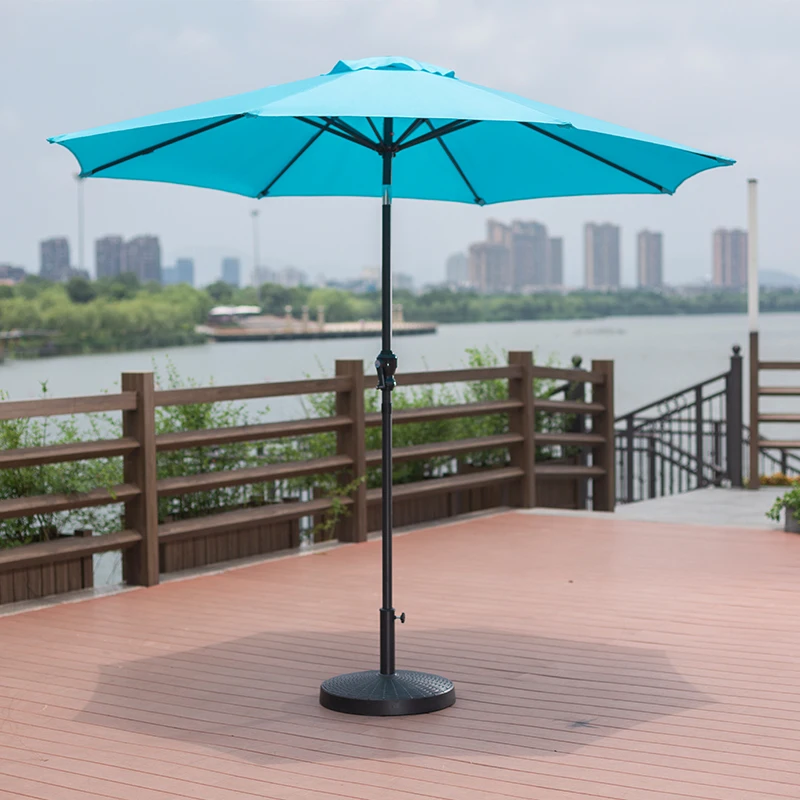 wholesale umbrella merchandise on hand Beach Sun parasol Umbrella factory steel balcony umbrella for hotel