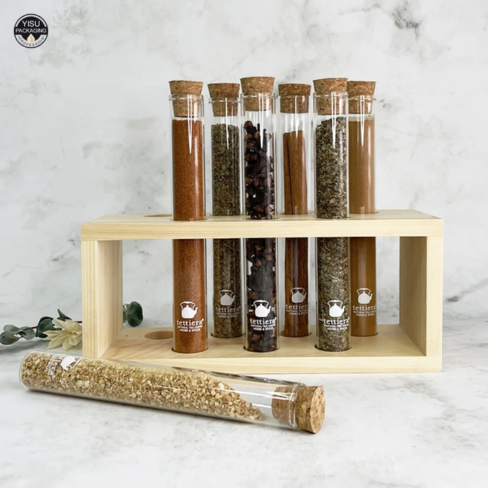 Стеклянная пробирка с пробкой