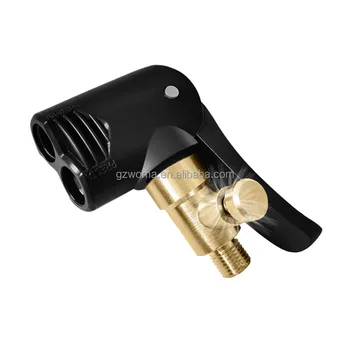 Auto Tire Valve Pump Nozzle Clamp Deflated Car Motorcycle Bike Air Chuck Inflator Inflatable Pump Adapter Thread Connector