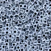 6x6mm White + Black