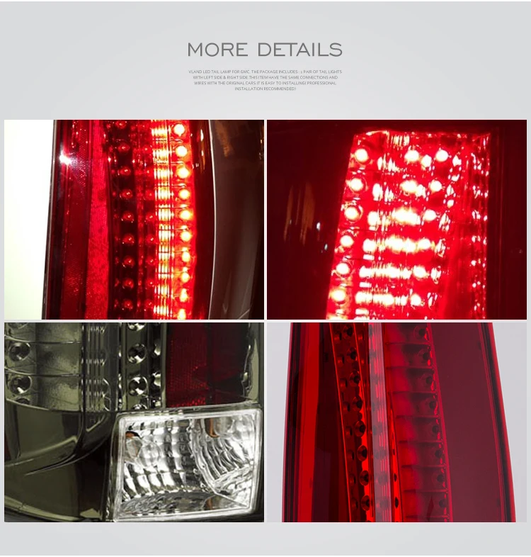 E EZEXPREZE Tail Light Lamps For 2009-2018 Dodge RAM 1500 - Foto 4