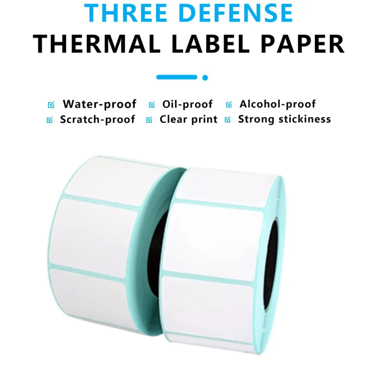 ProLine 4x6 Direct Thermal Mailing Labels – 6 Rolls, Compatible With Dymo 4XL (1744907)