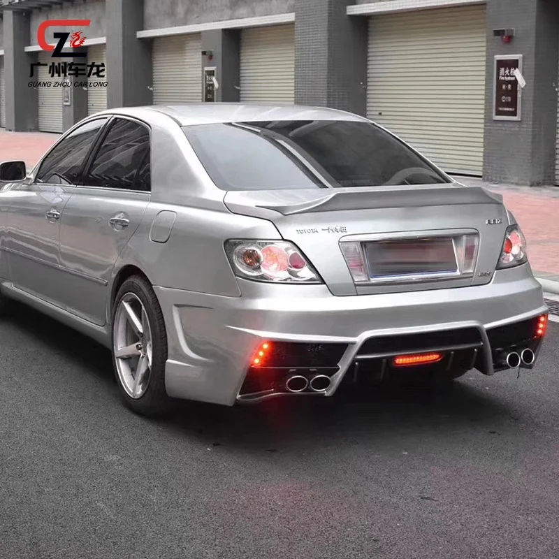 トヨタ マークX (GRX120系) 用 リアバンパーキット - ブラックパール