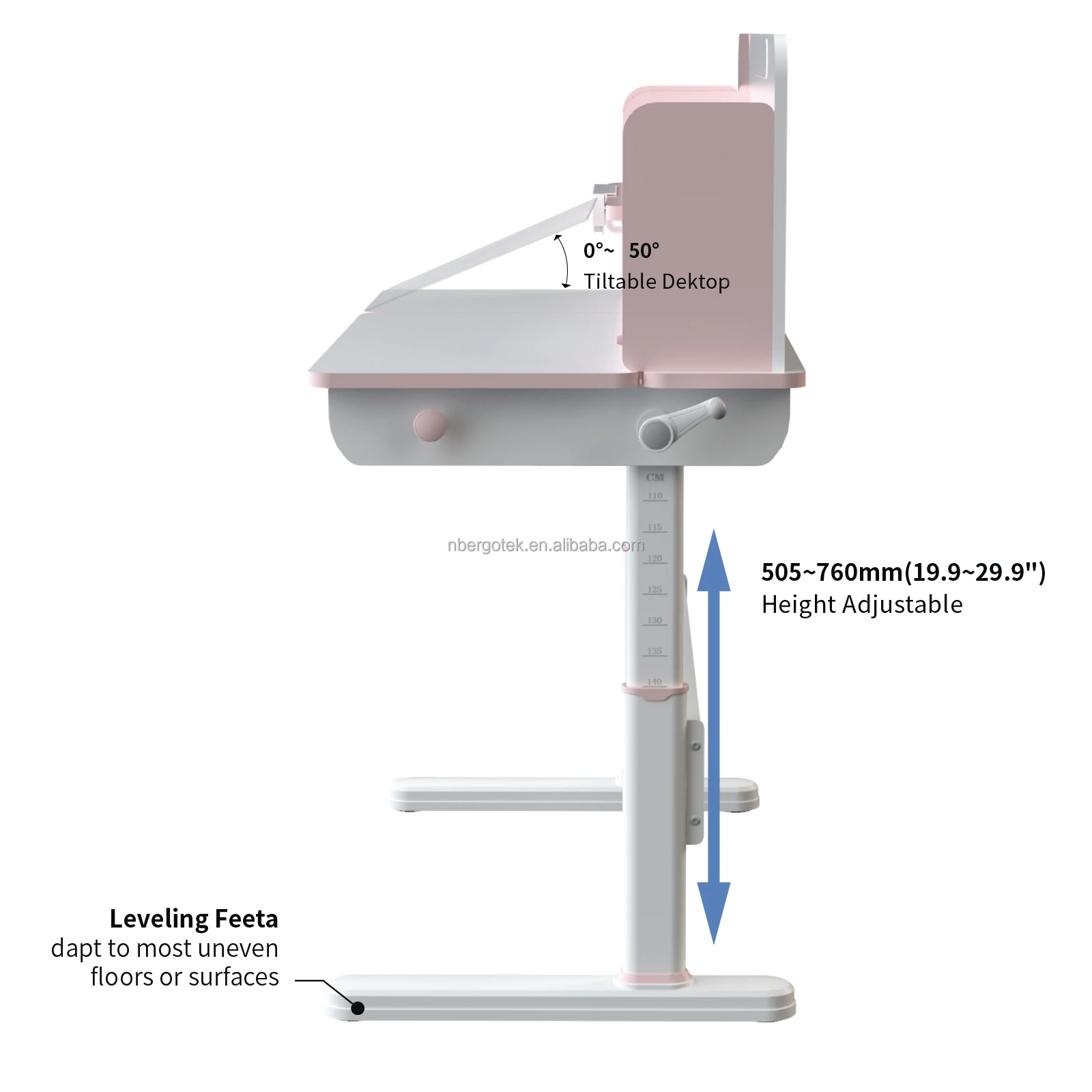 Height Adjustable Table And Chair Modern Writing Home Drawing Ergonomic