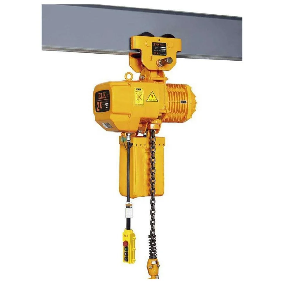 良い価格1t 2t 3t 5t 10tトロリーフックタイプ電気トロリーチェーン 