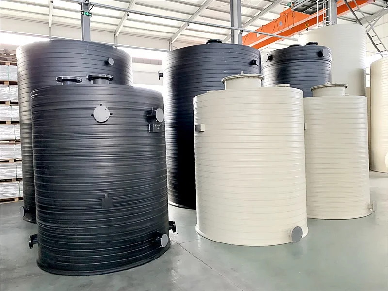 square Round Plastic PPH tank HDPE Tanks for Plating Sulfuric Storage tank
