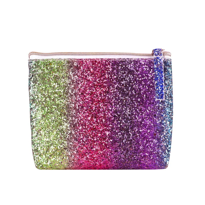 pink sequin bolsa