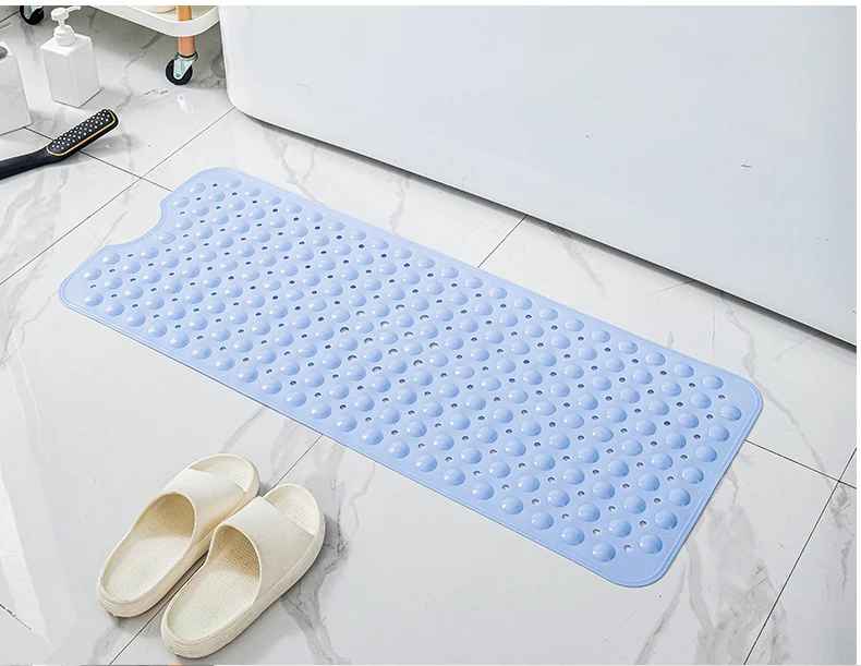 Custom Antislip Bath Tub Mats Pvc Safety Shower Mats Pebble Bath Mat