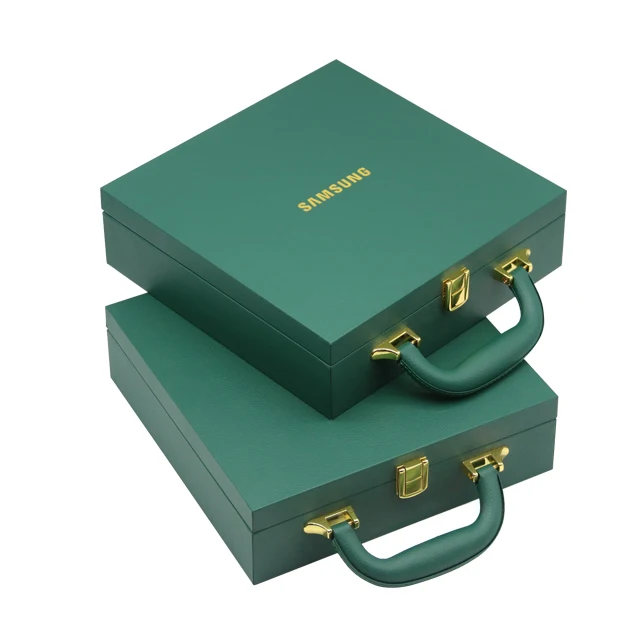 Factory high quality Hand leather box can be customized size high-end PUbox