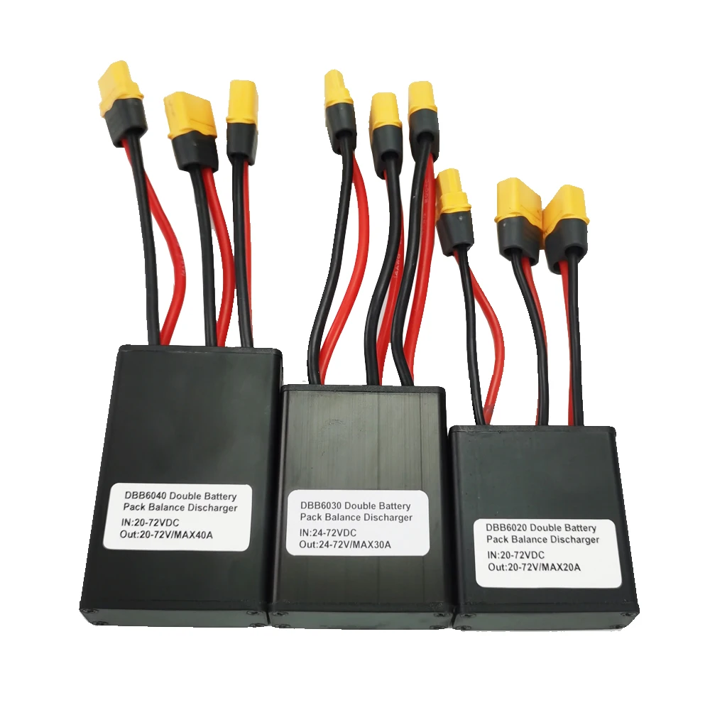 Dual Battery Pack Switch for Ebike 20A 30A 40A Parallel Batteries to  Increase Capacity Double Battery Connector
