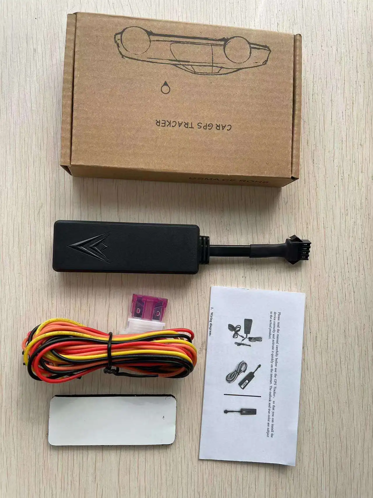 Car GPS Tracker Vehicle Anti-Theft  Acc Detection  Smallest Size  Free Platform Use Factory Wholesale Price