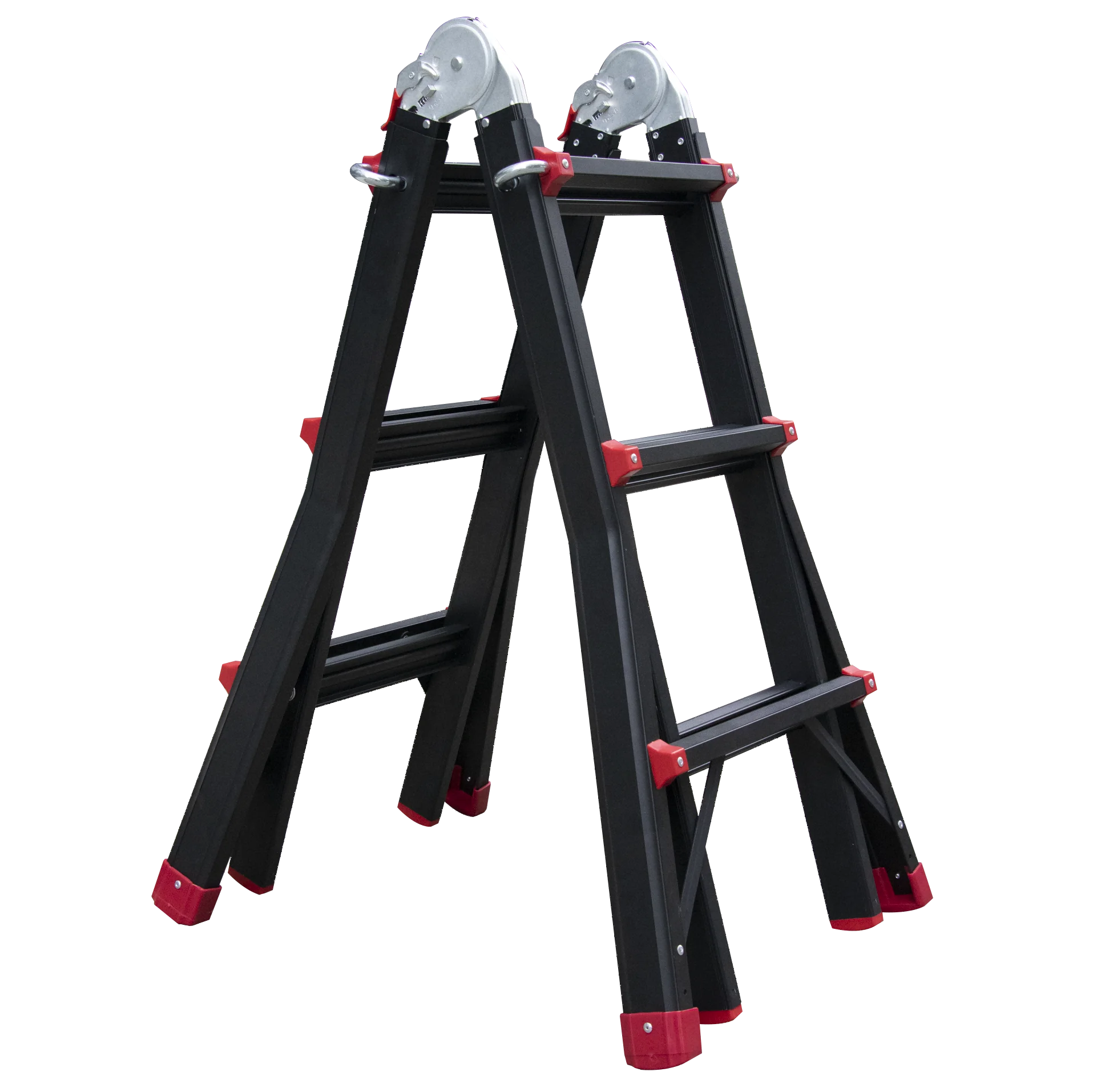 Modern Design 4x3 Aluminum Step Ladder Durable Versatile