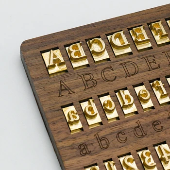 Personalized Brass Alphabet & Digit Molds Custom Logo/Text Stamps Custom Leather Stamping Alphabet Symbol Number Mold
