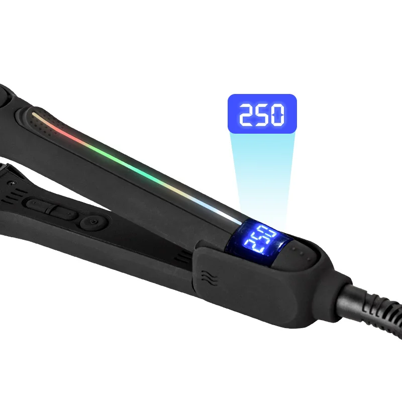 LCD Display High Temperature Control Flatirons Hair Straightener Professional Hair Straighteners Manufacturer