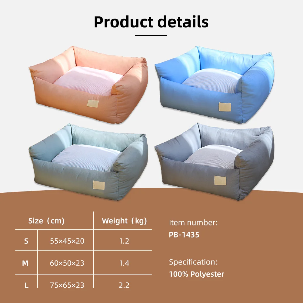 Wholesale Travel Solid Square Classic Modern Sleep Memory Foam Heavy D - product detail 3