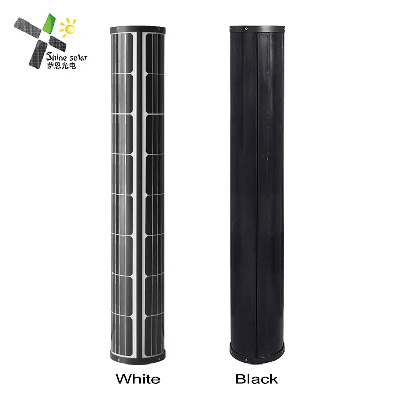 Full Black Ibc Solar Panel 200w 18v 36v Solar Power 80w 100w 150w